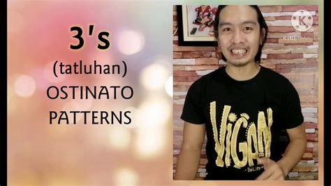 Grade 1 Musika Ostinato Patterns (2's, 3's & 4's).